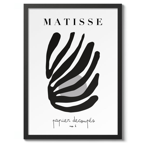 Matisse Cutouts No. 6 B&W