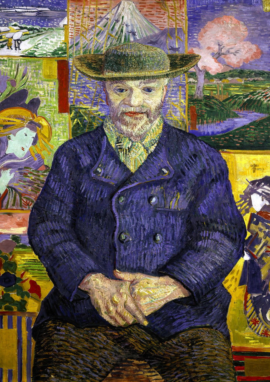 Portrait of Pére Tanguy - Print Only frame