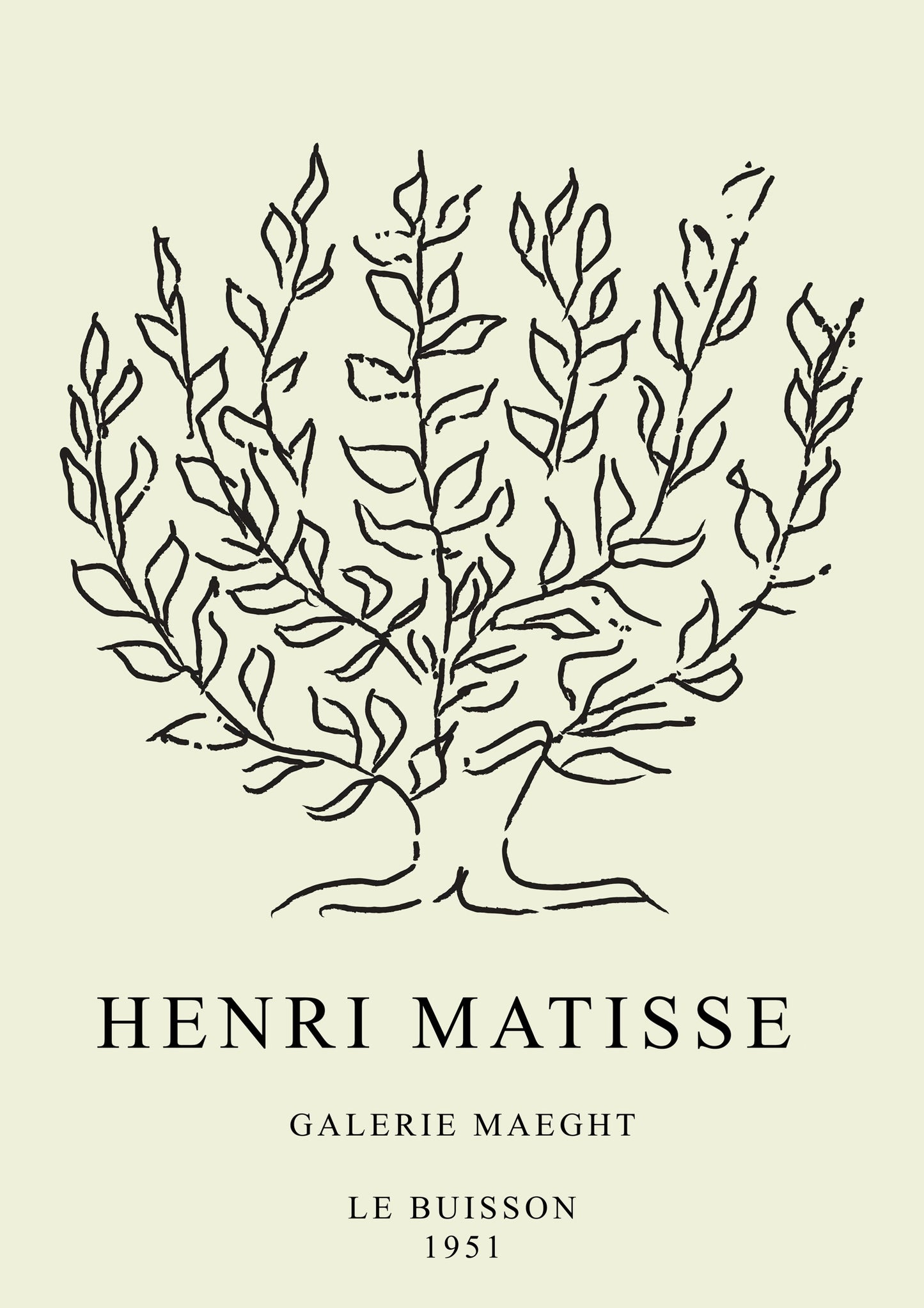 Le Buisson, Galerie Maeght