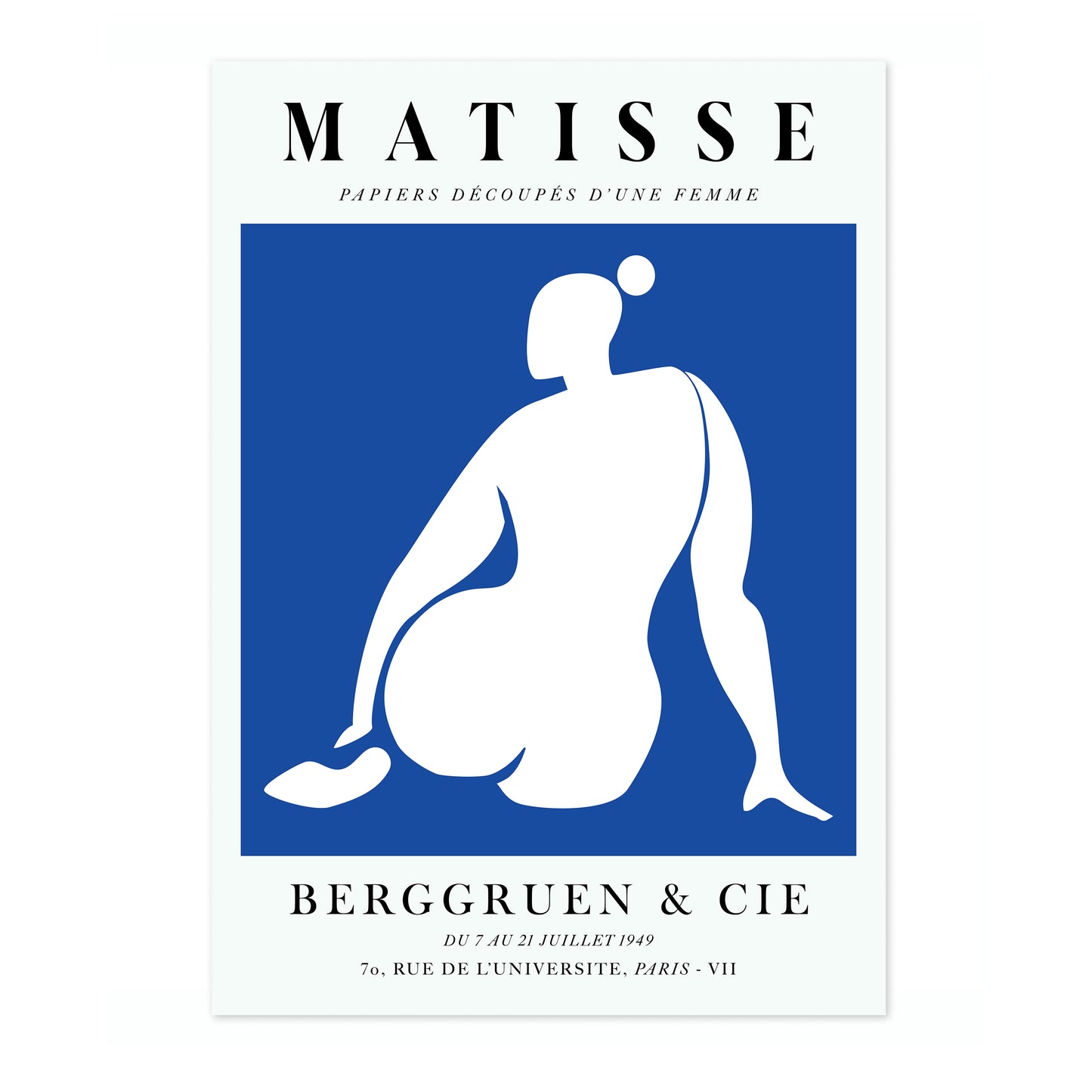 Une Femme Bleue, Le Derrière