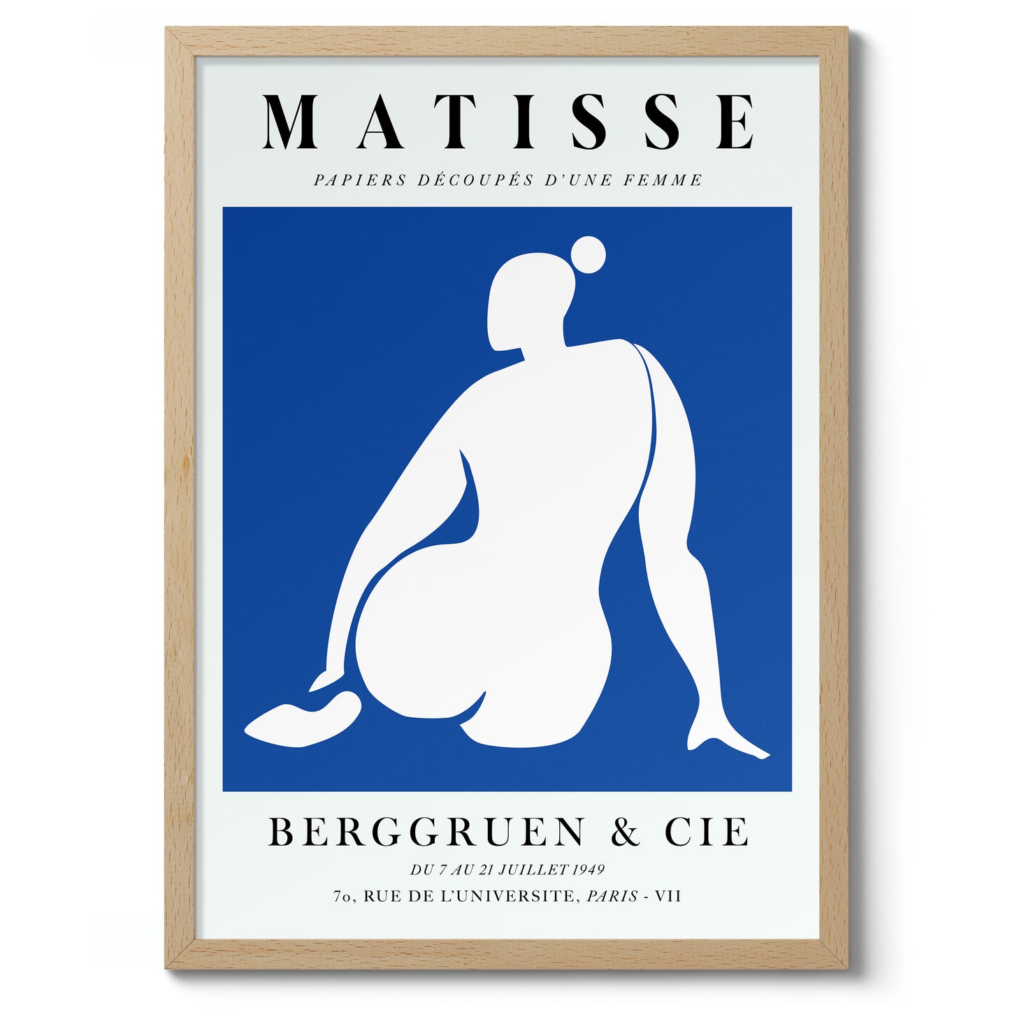 Une Femme Bleue, Le Derrière