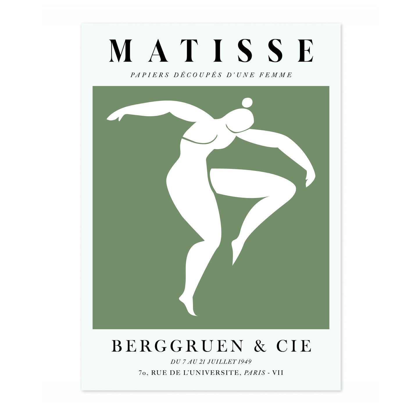 Une Femme Verte, Dansante