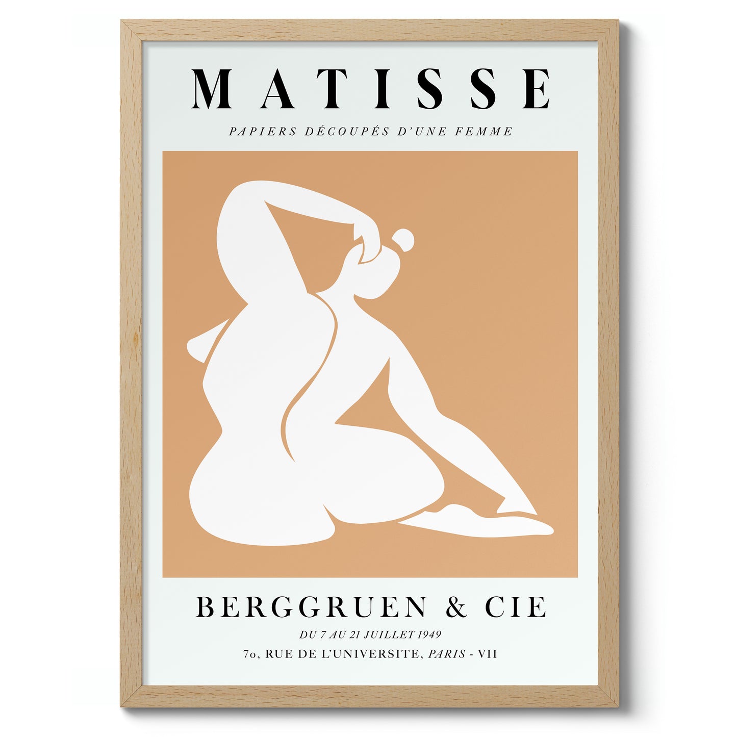 Une Femme Orange, Qui S'Étire