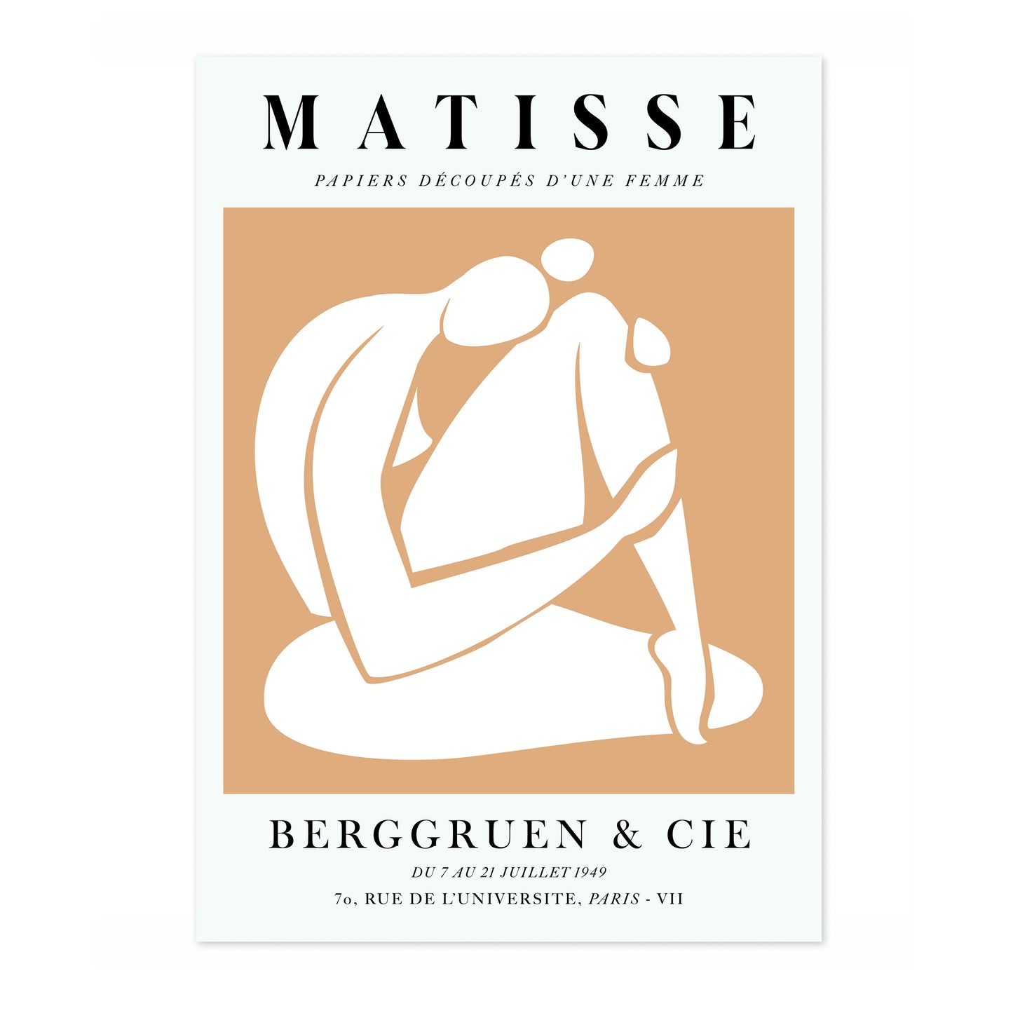 Une Femme Orange, À Genoux