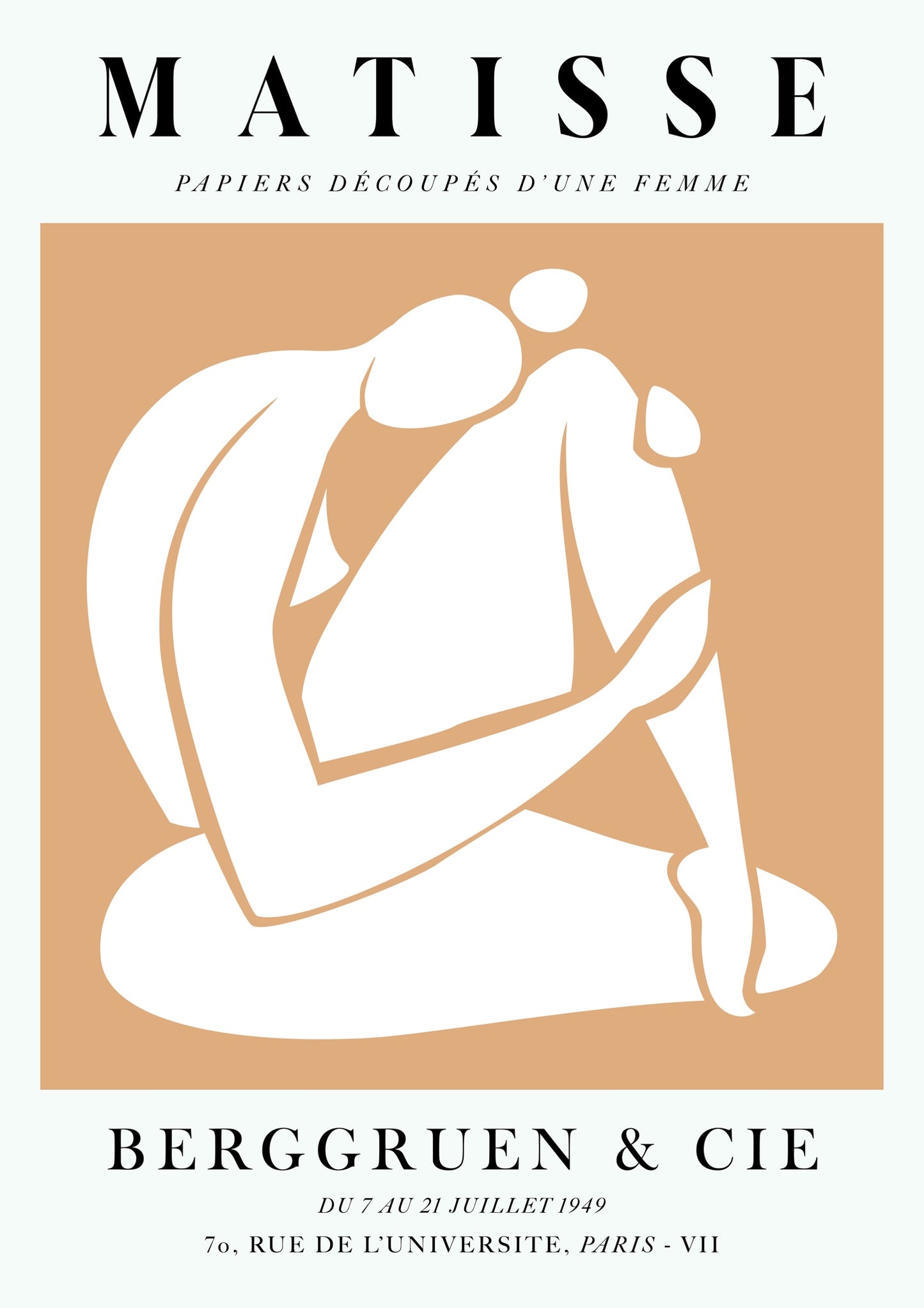 Une Femme Orange, À Genoux