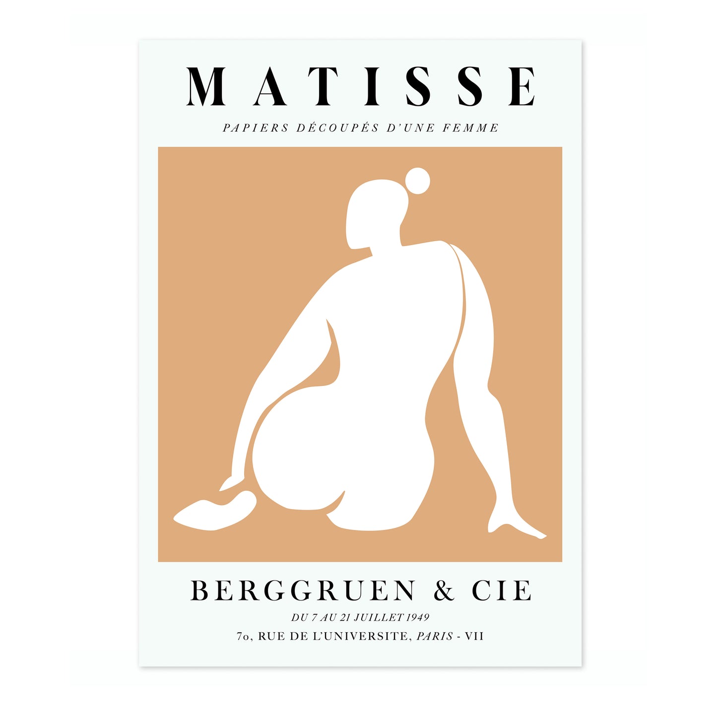 Une Femme Orange, Le Derrière