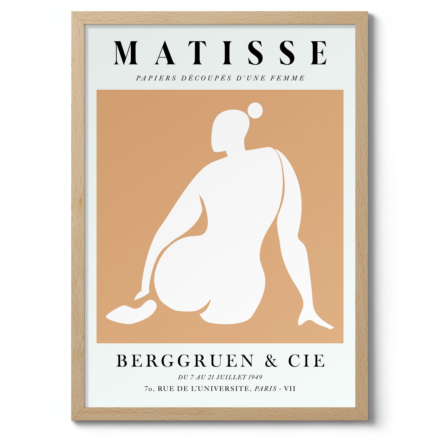 Une Femme Orange, Le Derrière