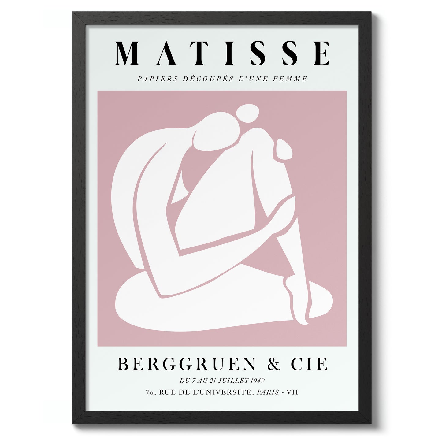 Une Femme Rose, À Genoux