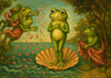 Frogicelli's Geboorte van Venus print