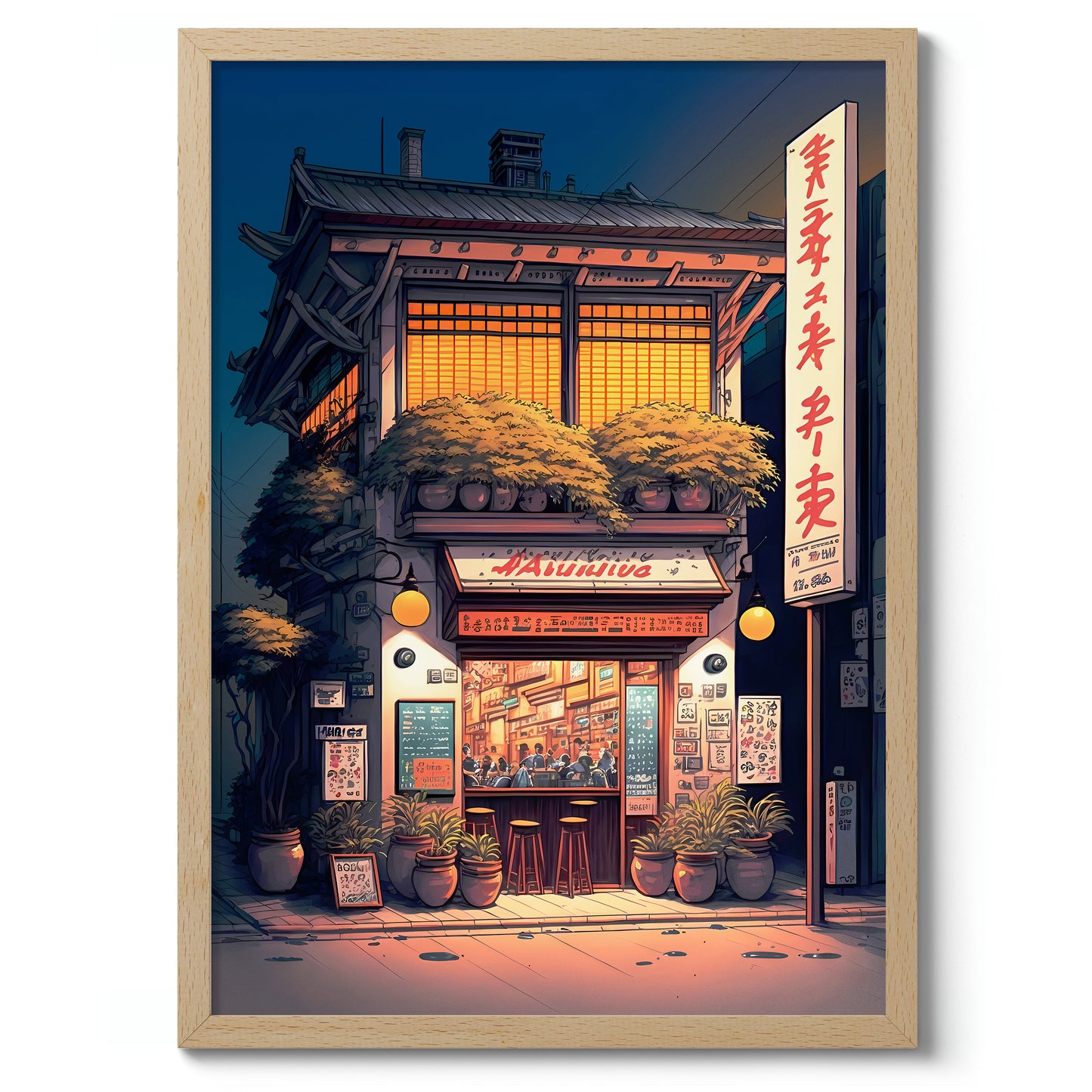 Evening at the Ramen Shop