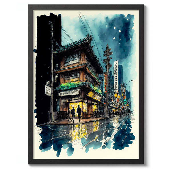 Tokyo Watercolour