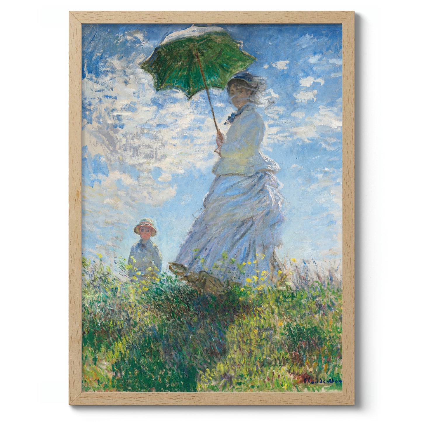 Madame Monet and Her Son