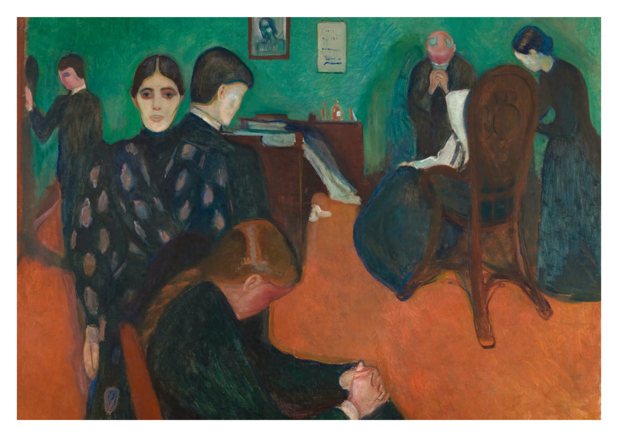 Death in the Sickroom - Print Only frame