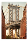 Brooklyn Bridge, New York print