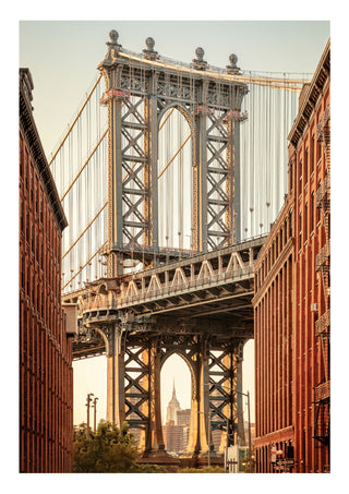 Brooklyn Bridge, New York print