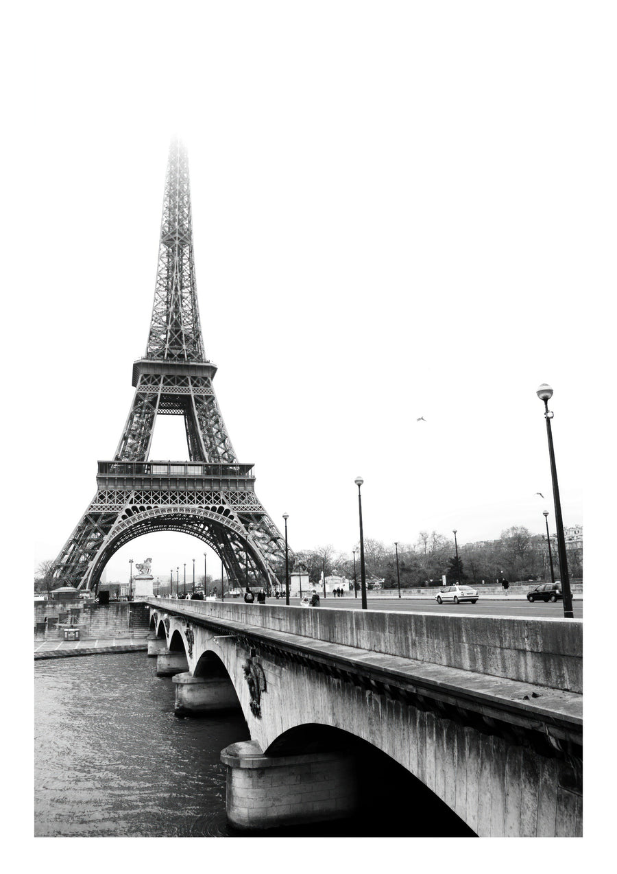 Tour Eiffel, Paris - Print Only frame
