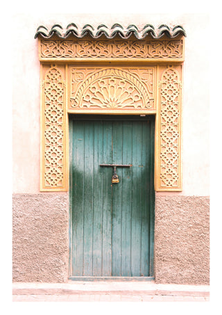 Moroccan Door print