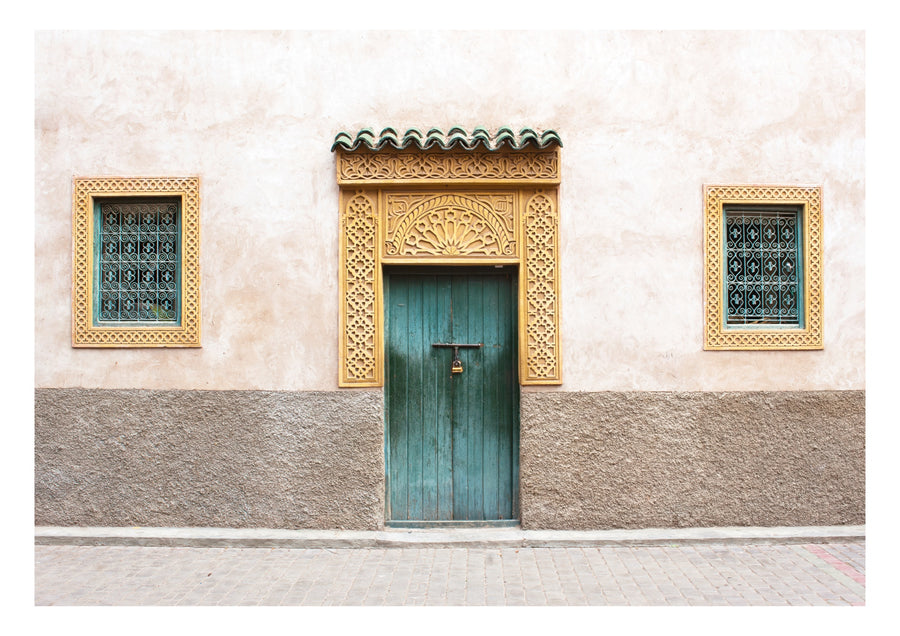 Maison marocaine - Print Only frame