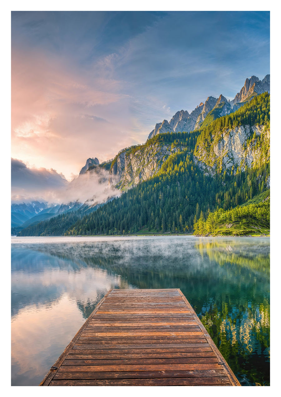 Lake Docking - Print Only frame