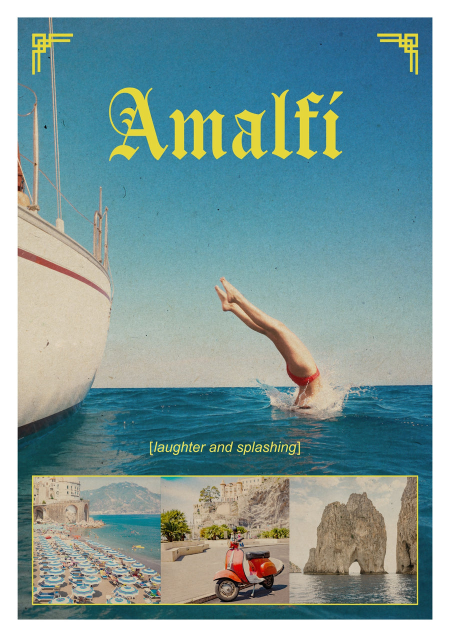 Amalfi - Print Only frame