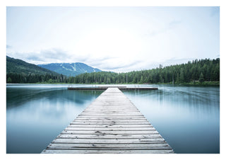 Wooden Pier print
