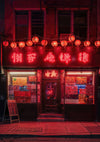 Ramen Shop Street Photography print