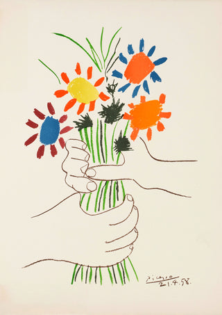 Fredens bukett print
