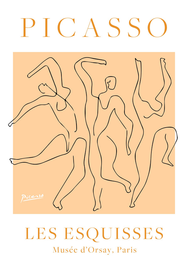 Orange & Weiße Figuren