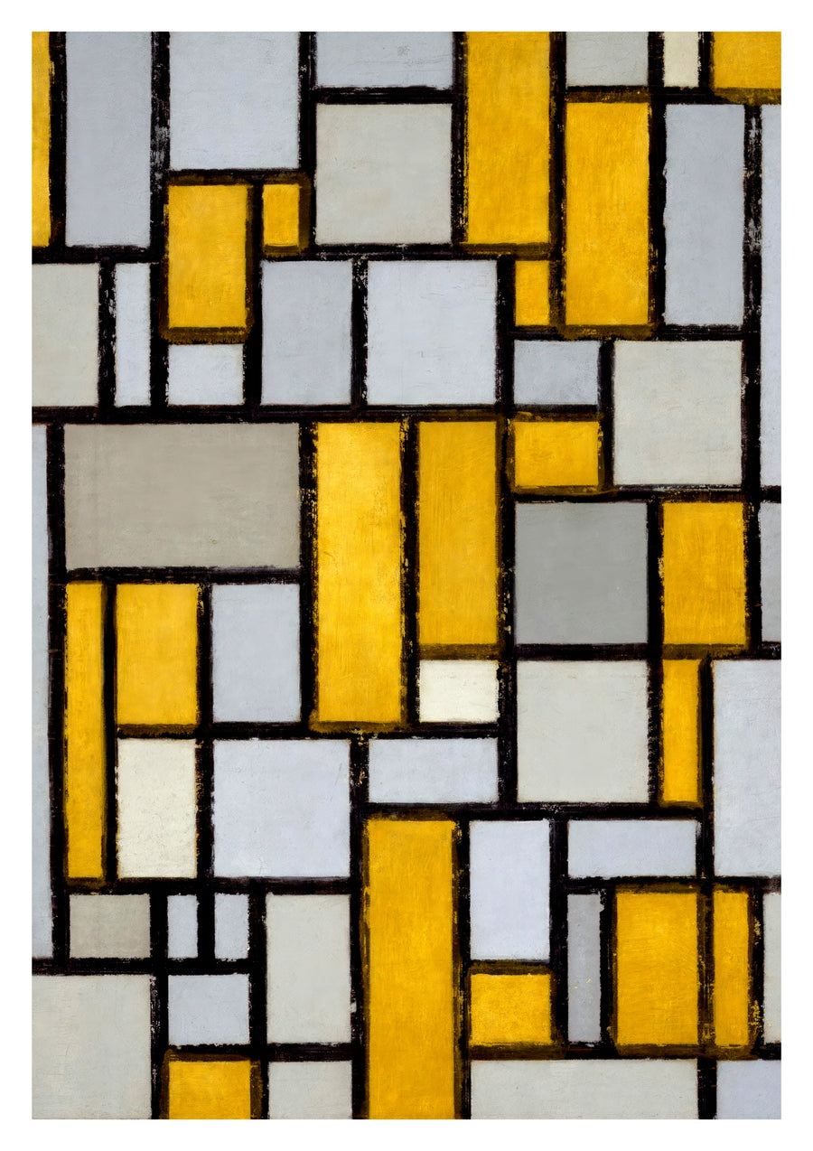 Composition with Grid 1 - Print Only frame