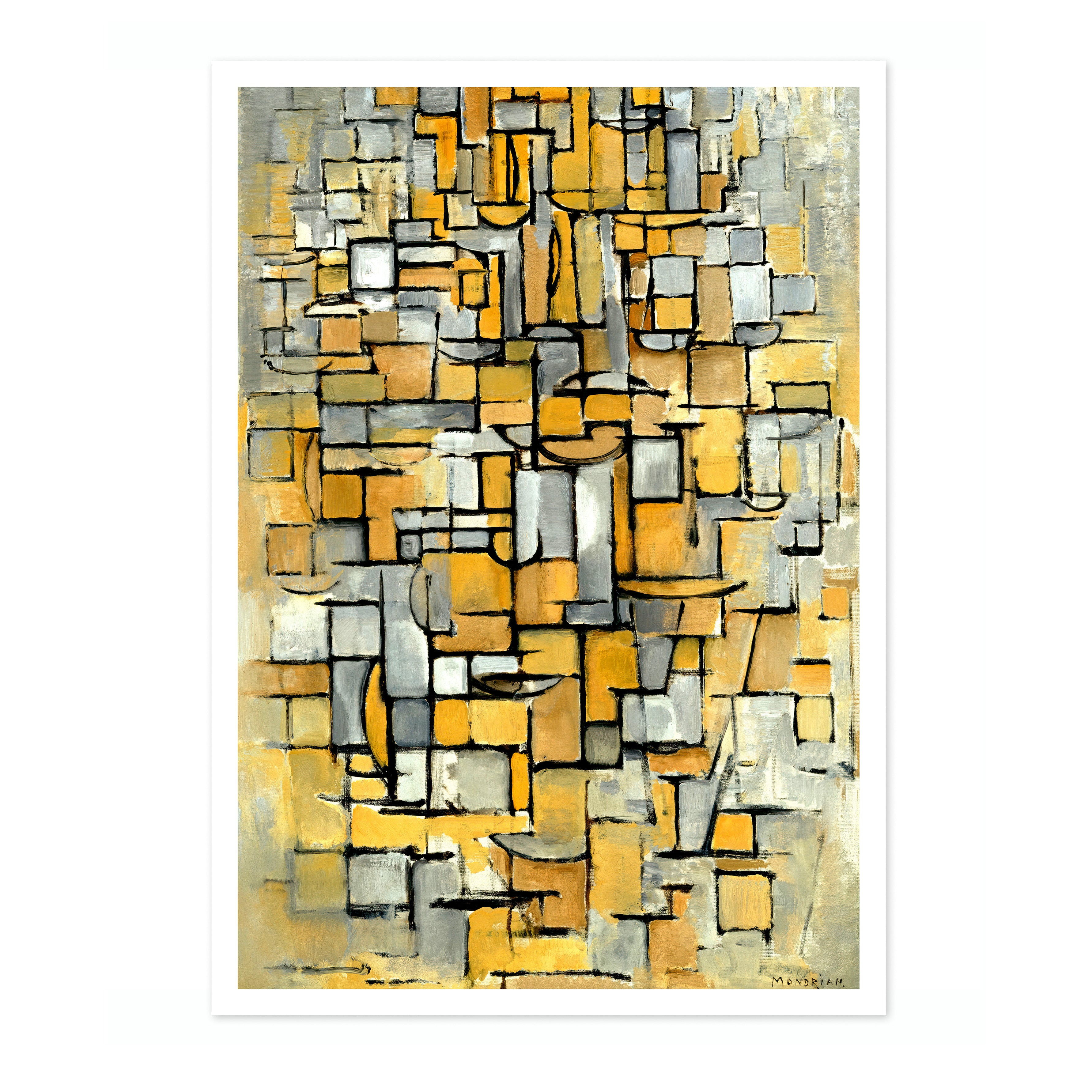 Modrian Framed Tableau no. 1 - Piet Mondrian | Art, Mid-century | Framed Prints ...