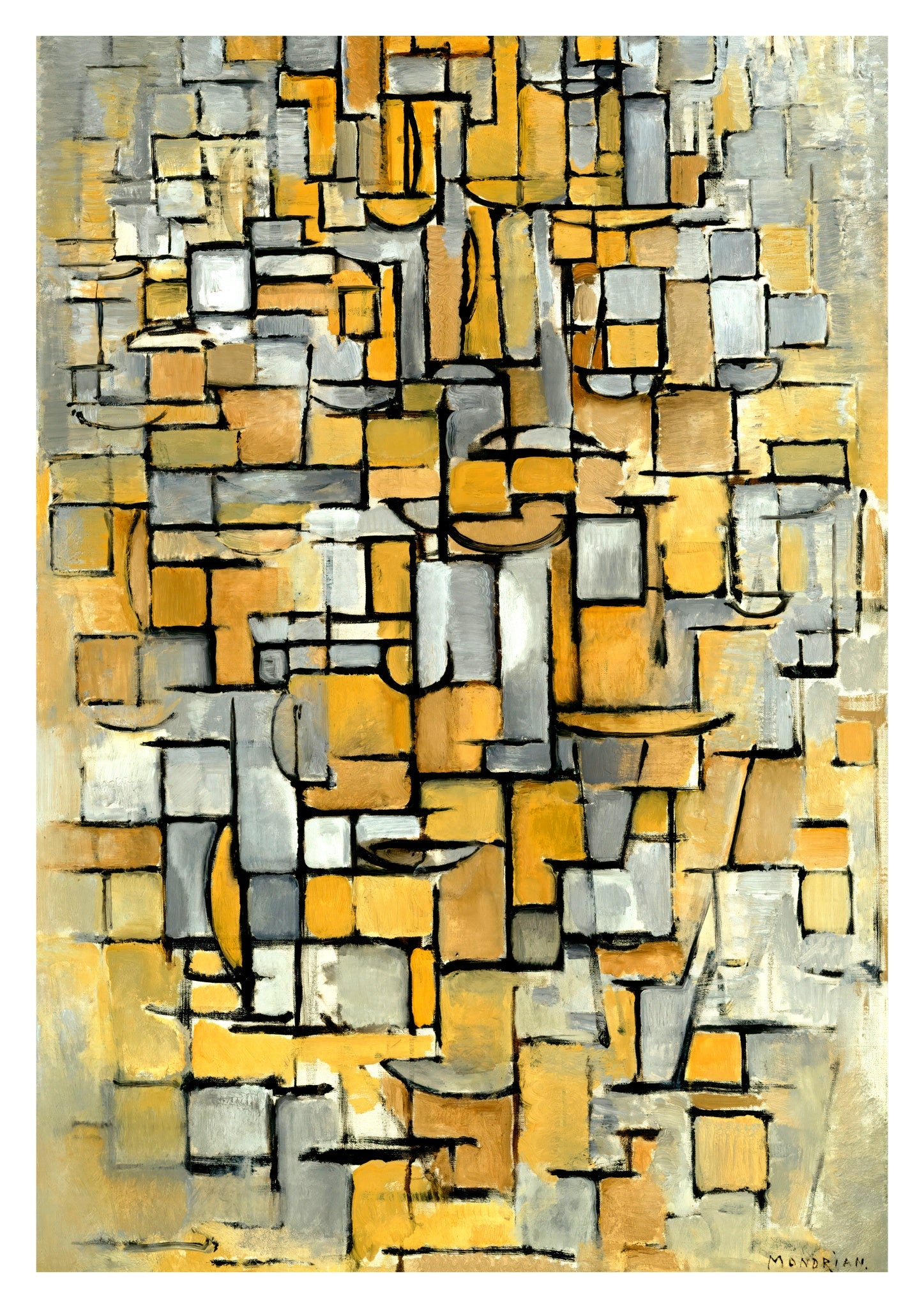 現品限り‼️ PSA10 POP1‼️ Piet Mondrian ドーブル　070 Tableau no. 1 - Piet Mondrian | Art, Mid-century | Framed Prints