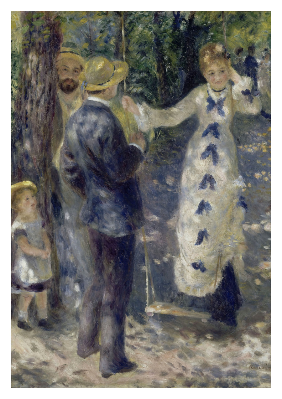 La balançoire - Print Only frame