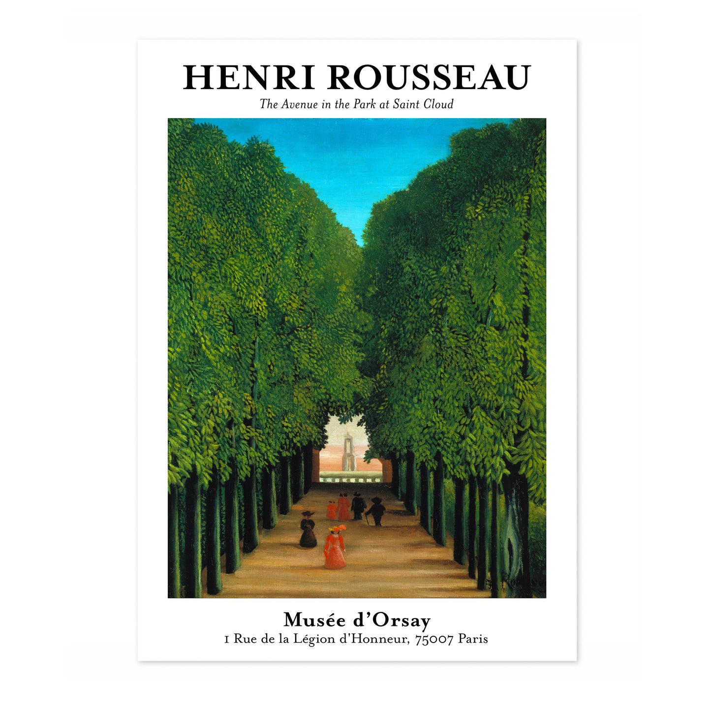 Avenyn i Saint-Cloud-parken