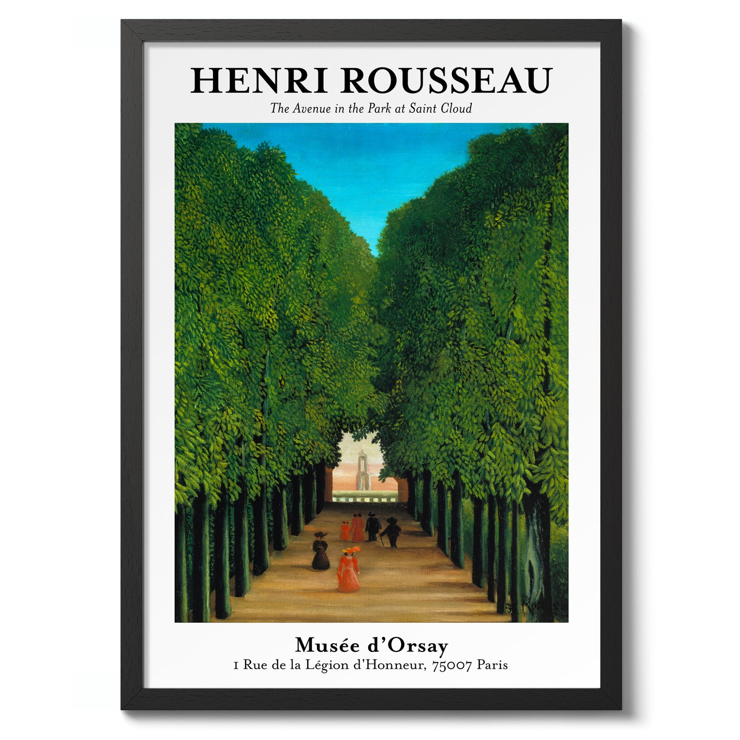 Avenyn i Saint-Cloud-parken