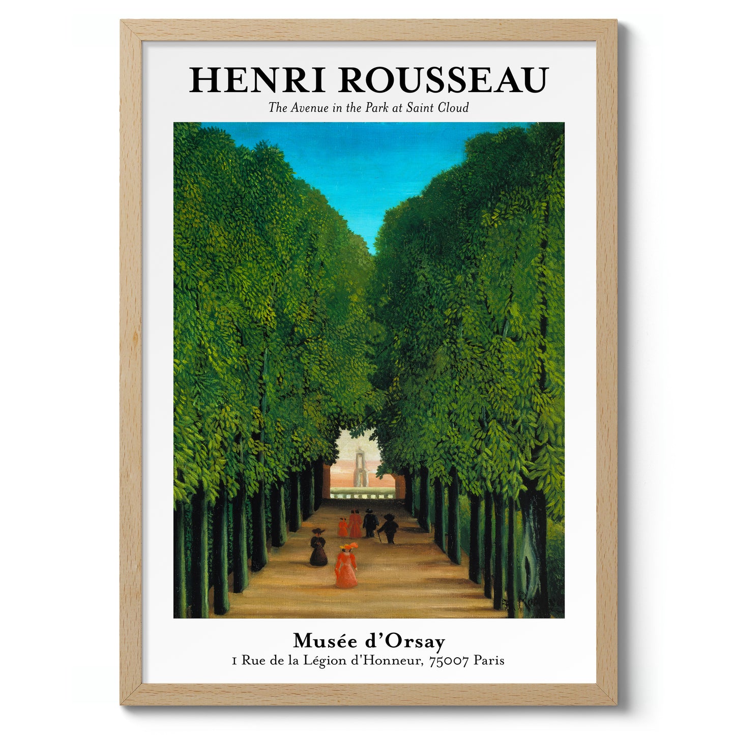 Avenyn i Saint-Cloud-parken