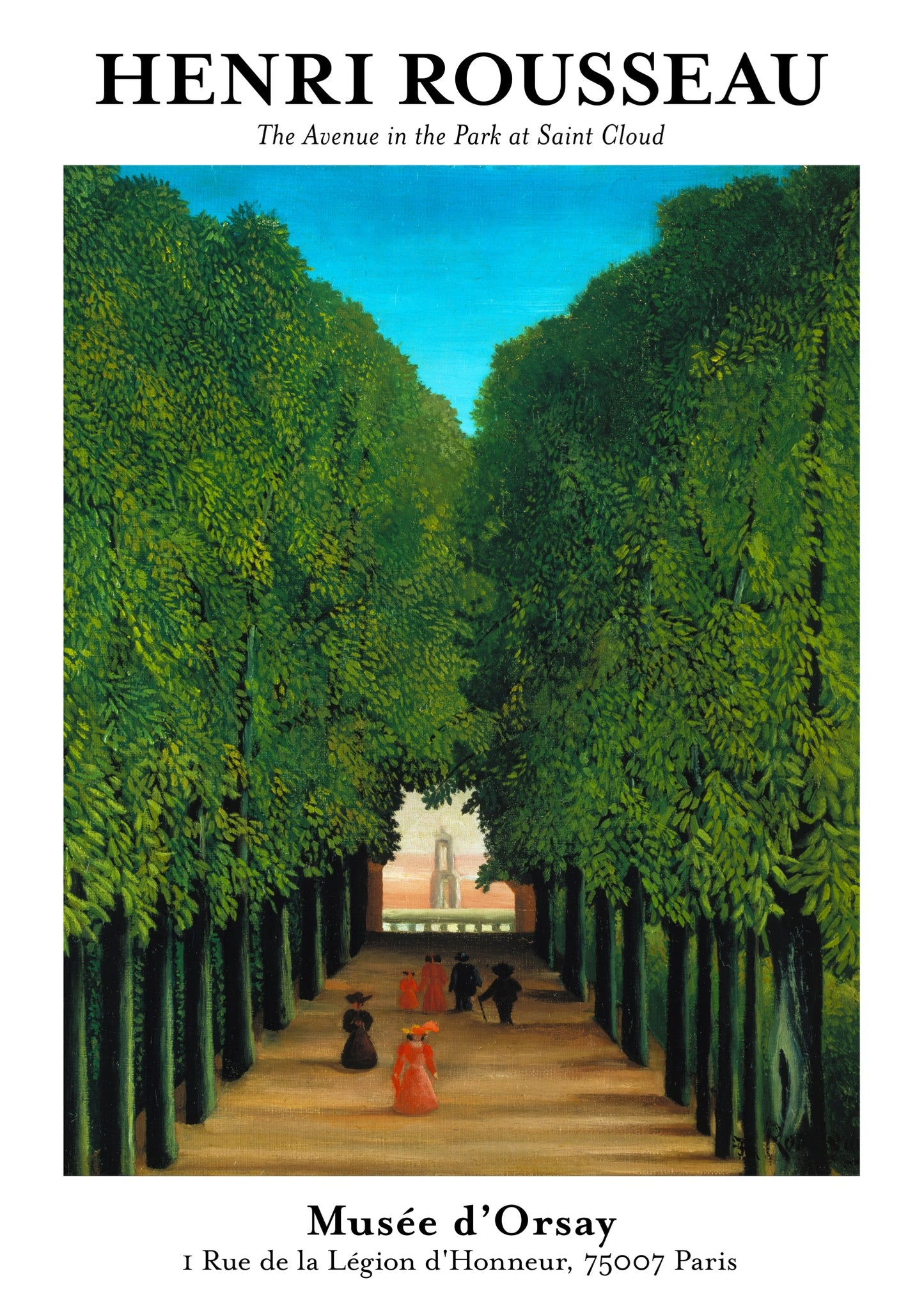 Avenyn i Saint-Cloud-parken