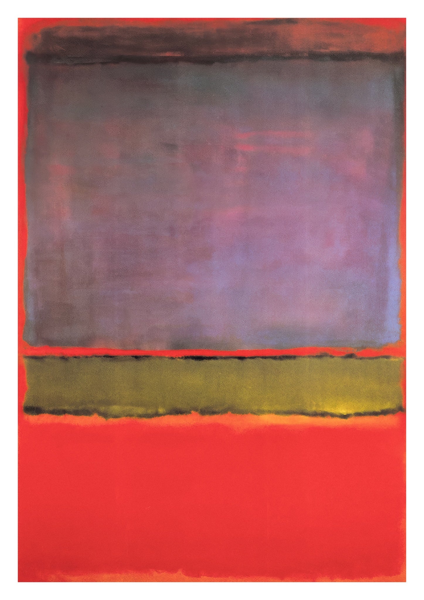 No. 6 (Violet, Green & Red) by Mark Rothko | Art | Framed Prints