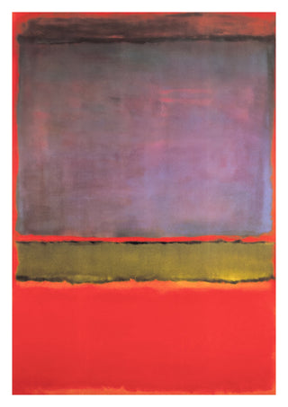 Nr. 6 (Violett, Grün & Rot) print