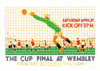 Wembley Cupfinal, tunnelbana print
