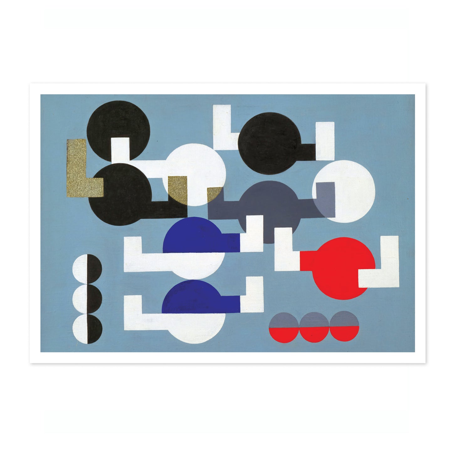 Composition of Circles and Overlapping Angles