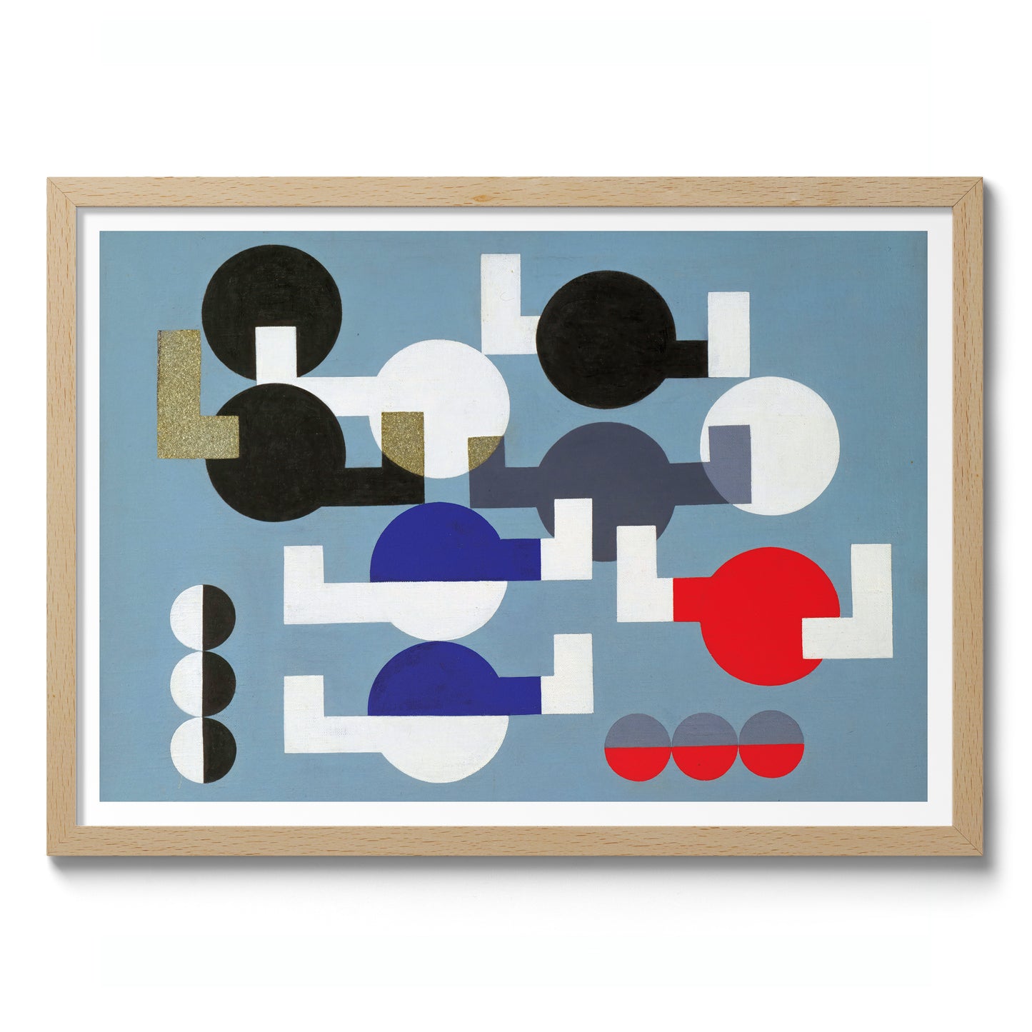 Composition of Circles and Overlapping Angles