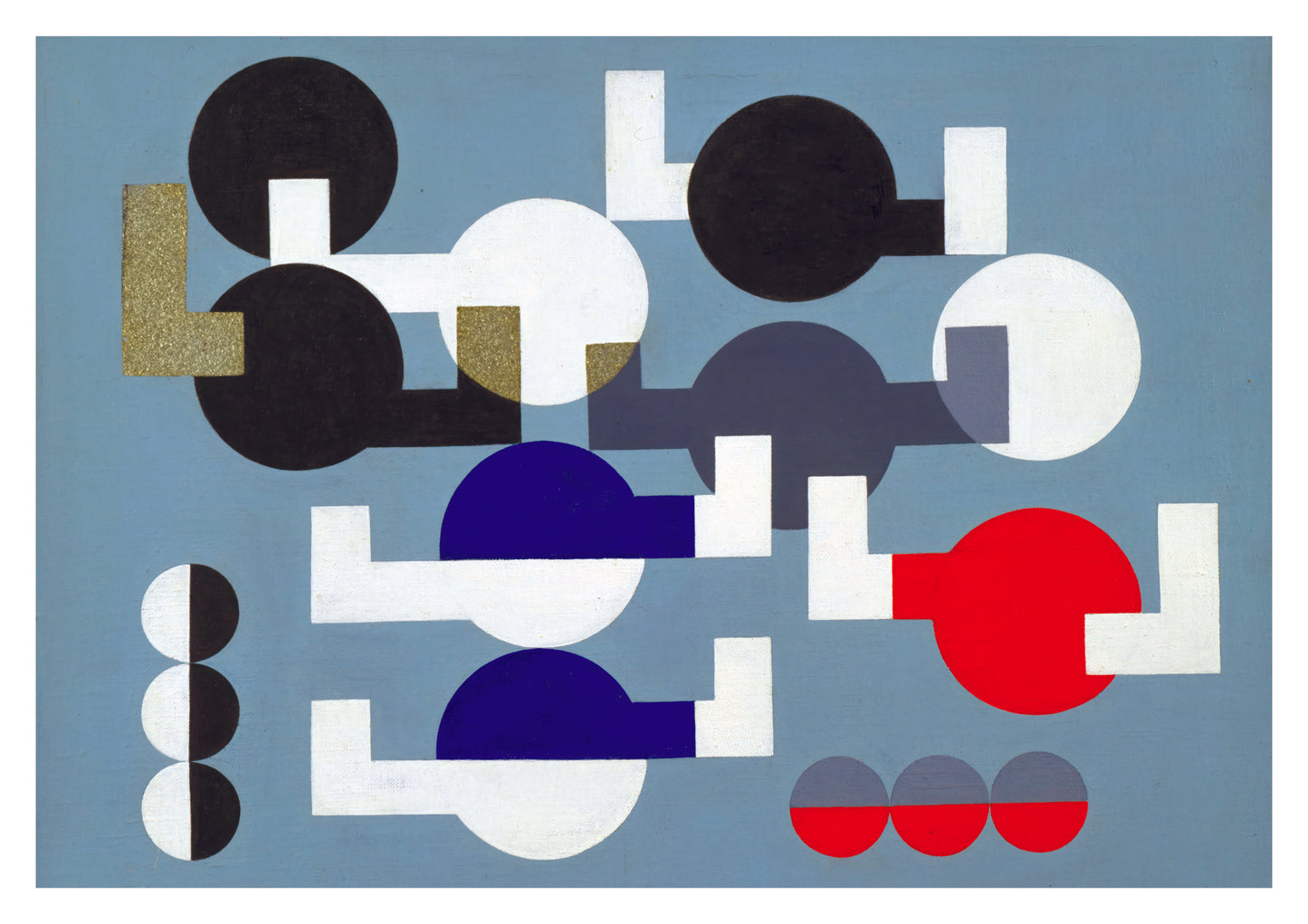 Composition of Circles and Overlapping Angles