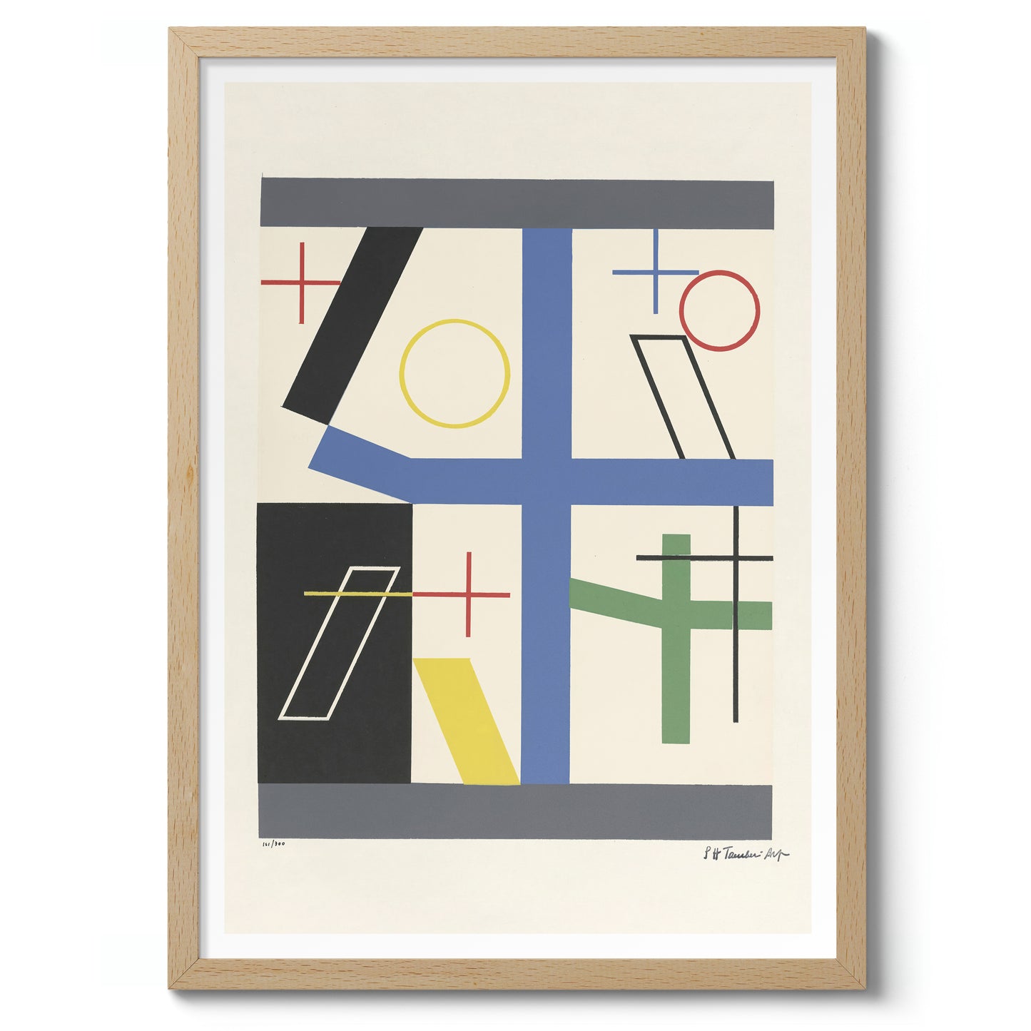 Four Spaces with Broken Cross, Plate 14