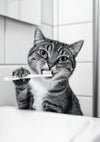 Purrfect Hygiene print