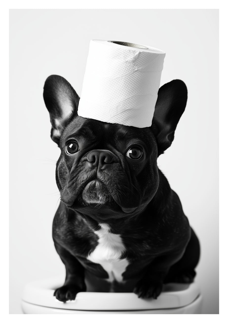 Haute Dog Couture - Print Only frame