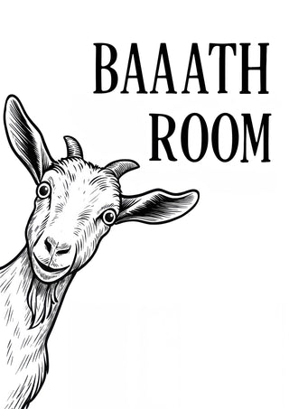 Baaathroom print