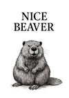 Nice Beaver print
