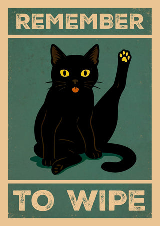 Kom ihåg att torka print