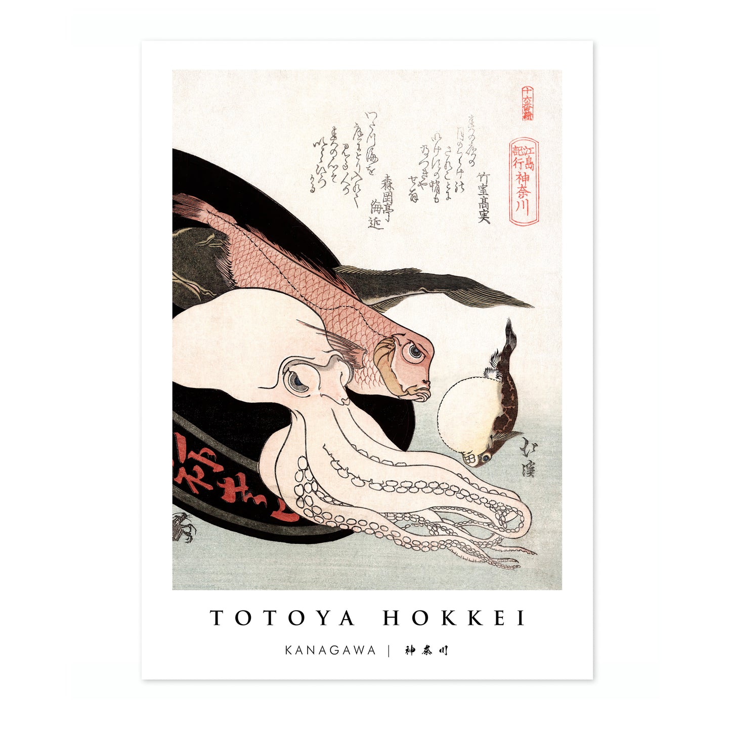 Kanagawa - Totoya Hokkei