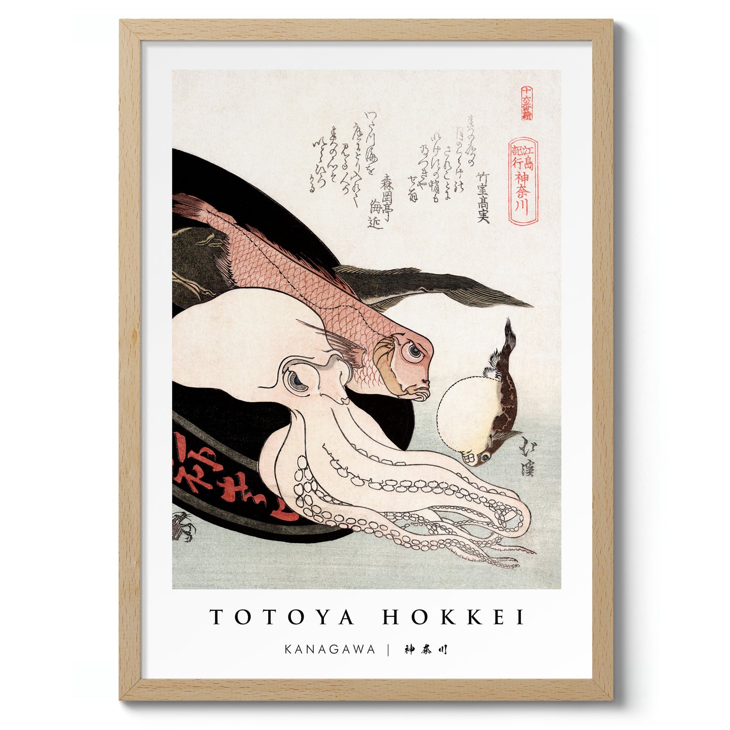 Kanagawa - Totoya Hokkei